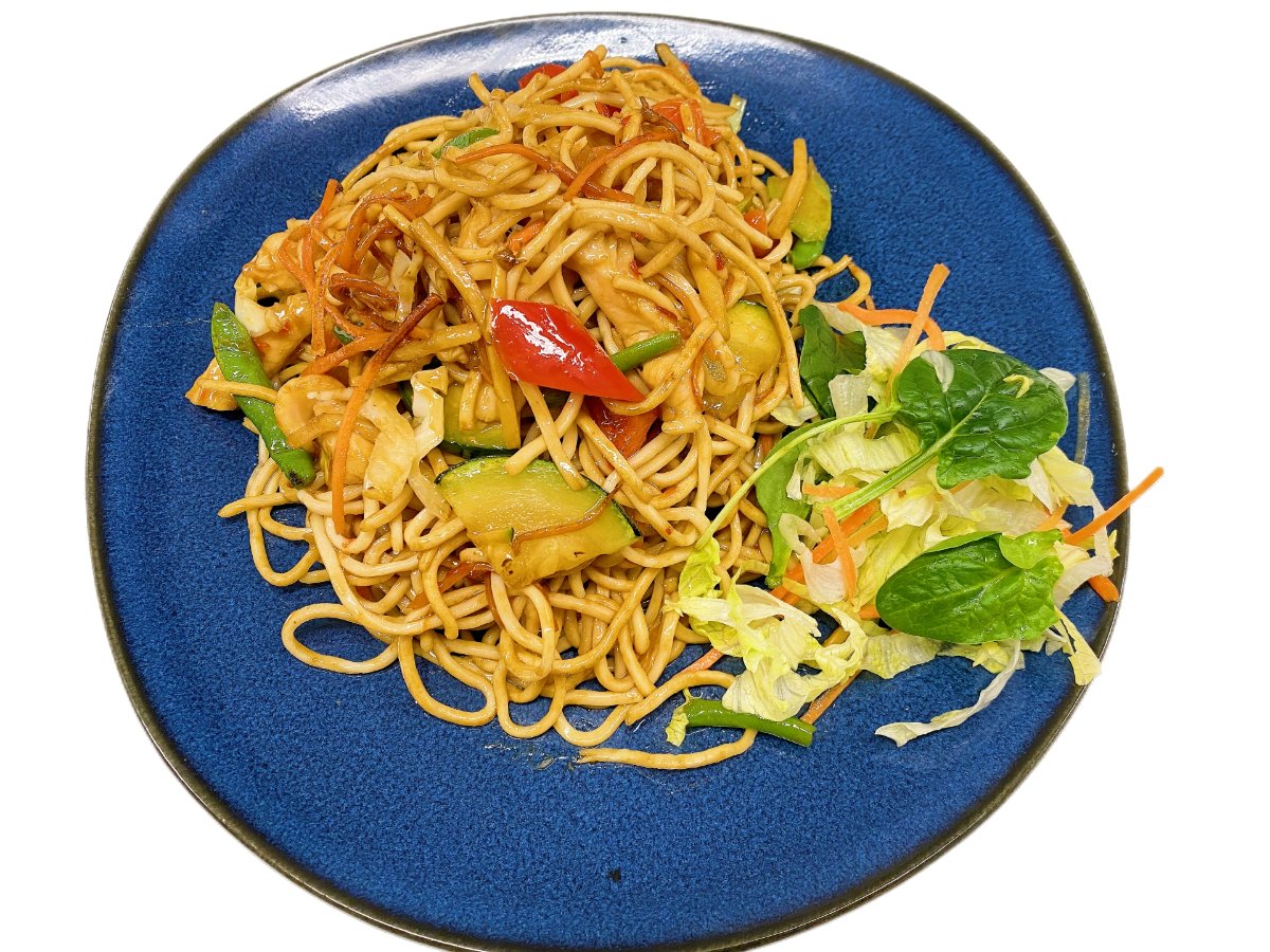 Thai wok nudlar