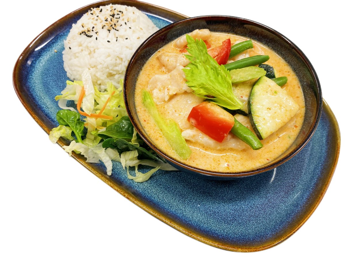 Röd curry med kokosmjölk