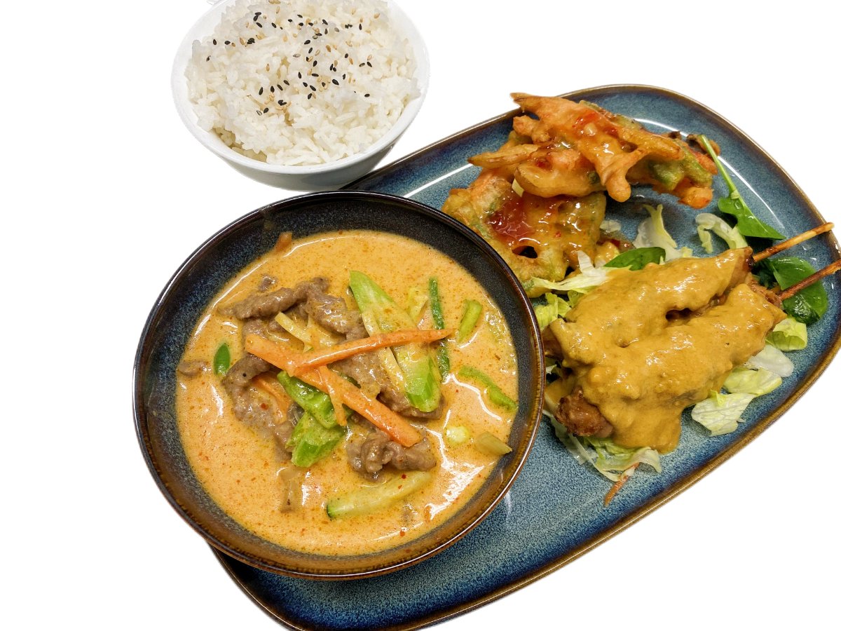 Thai tre små rätter