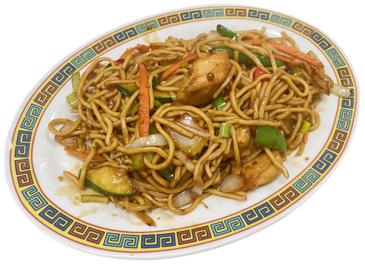 Thai wok nudlar med kyckling (Barn)